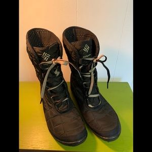 Columbia Crystal Mid Lace Thermal Coil Women's Waterproof Winter Boots 9